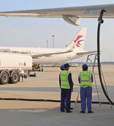 C919' s first commercial flight of sustainable aviation fuel-USA Aircraft Group Corporation