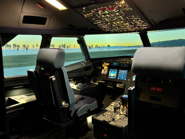 Simulated cockpit-USA Aircraft Group Corporation