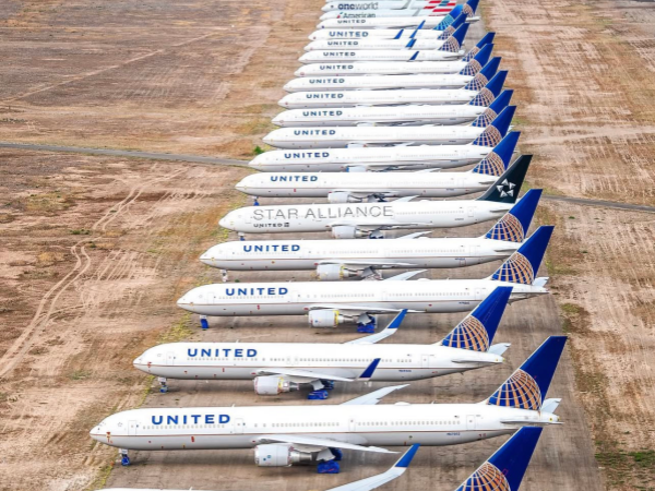 The plane in the plane cemetery-USA Aircraft Group Corporation